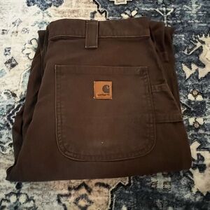 Men’s 34x34 Carhartt brown work pants